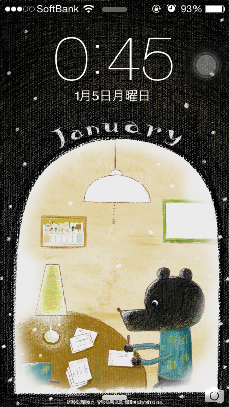 iPhone6 壁紙 1月,吉田ユウスケ